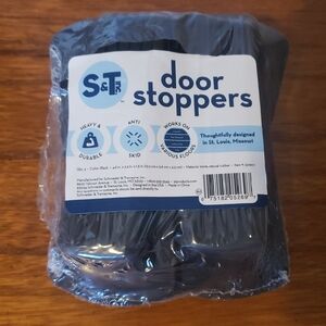 S&T Door Stoppers - Black